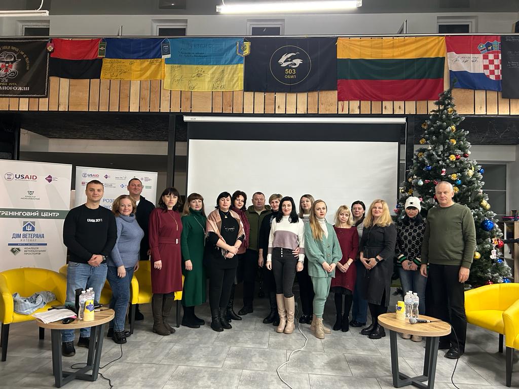 На базі ветеранського простору у Житомирі запрацював тренінговий центр